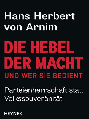 cover image of Die Hebel der Macht